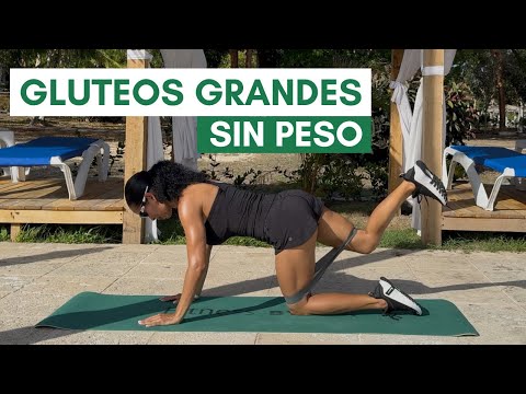 Ejercicios para Aumentar glúteos rápido - Sin peso
