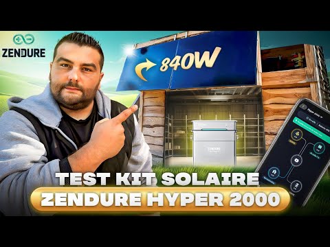 Je teste le kit HYPER2000 de chez ZENDURE