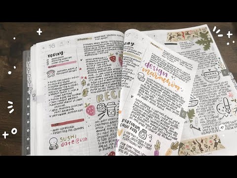 A Few Daily Journal Pages: Rainbow-ish | Hobonichi Cousin