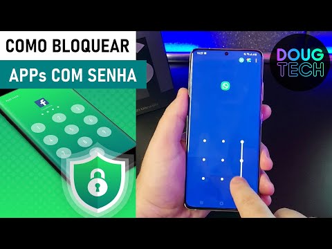 Como Colocar SENHA em APLICATIVOS no Samsung