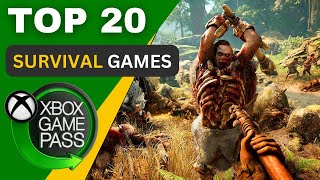 Top 20 Survival Games On Xbox Game Pass | DECEMBER 2023