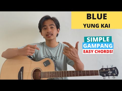 CHORD SIMPLE GAMPANG (Blue - Yung Kai) (Tutorial Gitar) VIRAL!