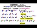 Exponent Rules and Common Mistakes