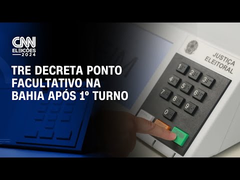 TRE decreta ponto facultativo na Bahia após 1º turno | CNN 360°