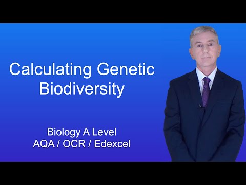 A Level Biology Revision “Calculating Genetic Biodiversity”