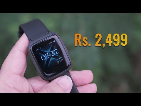 (HINDI) boAt Storm watch - smartwatch for Rs. 2,499 worth it?
