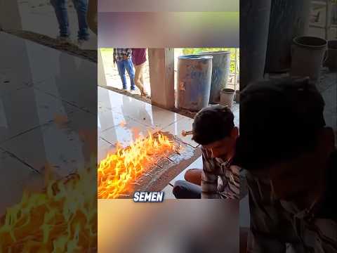 kenapa mereka membakar semen sebelum dipasang ubin⁉️