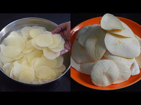 कुरकुरीत वेफर्स बनवून विकतचे चिप्स विसरा | Crispy & Super Crunchy Perfect Market Style Potato Wafers