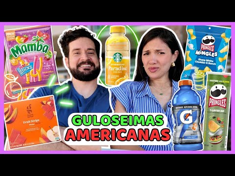 PROVANDO COMIDAS NOS ESTADOS UNIDOS l PRINGLES MEXICANA, STARBUCKS MARACUJÁ, DOCE DE MANGA...