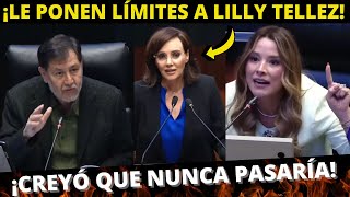 Senadores Le Ponen Límites a Lilly Téllez Tras ofensas en el Senado