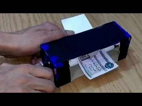 خدعة سحرية لطباعة المال بأدوات بسيطة وبشكل مذهل ..!