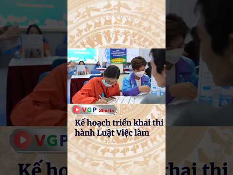 Kế hoạch triển khai thi hành Luật Việc làm