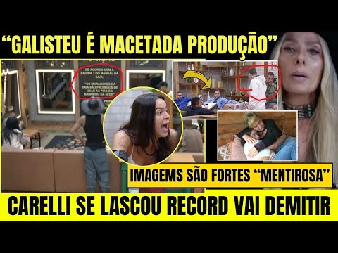 A FAZENDA 16, CÂMERAS CAPTA GALISTEU QUEBRANDO PROTOCOLO "E AGORA PRODUÇÃO" COMUNICADO VAZA VÍDEO"!