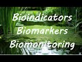 Bioindicators and Environmental Health