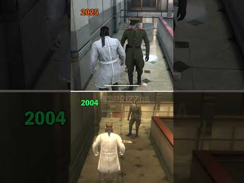 These two game details are 21 years apart #metalgearsolid #mgs3 #metalgearsoliddelta