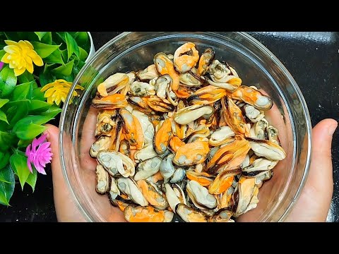 Comment cuire les moules facilement ❓😉👌🏻🔝 Recette Cuisine Marocaine facile rapide 🔝 Mussels Recipe