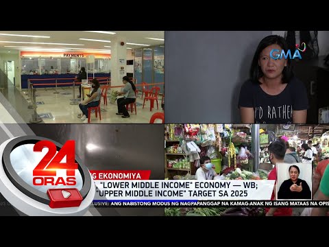 Pilipinas, 'lower middle income' economy — WB; pagiging 'upper middle ...