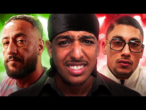 كلاش بين رابرز تحول الى حرب في شوارع باريس ! 🇩🇿🇲🇦