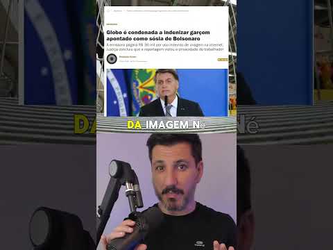 Globo é condenada a indenizar garçom apontado como sósia de Bolsonaro