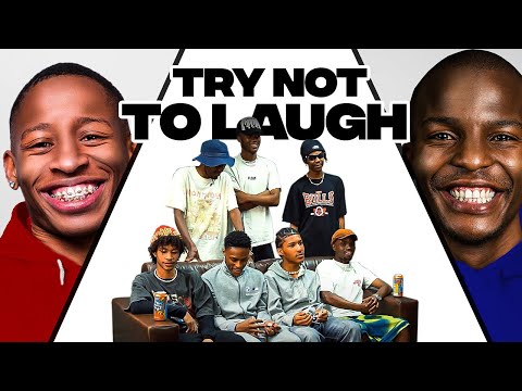 2 Comedians Vs 8 TikTokers Try Not To Laugh ft Zillewizzy & Tsitsi