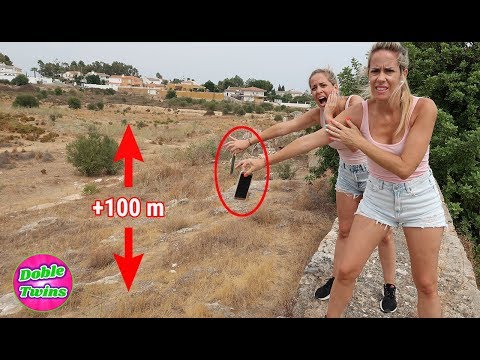 LA ÚLTIMA EN SOLTAR EL IPHONE GANA 1000€ RETO EXTREMO DOBLE TWINS