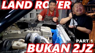 LAND ROVER DEFENDER 110 DOUBLE CABIN, KITA SWAP ENGINE PAKAI MESIN FORD BARRA‼️PROJECT BARRA PART 1