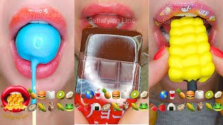 Emoji Food Challenge Satisfying ASMR Mouth Sounds