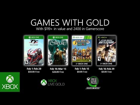 Xbox - February 2020 Games with Gold
