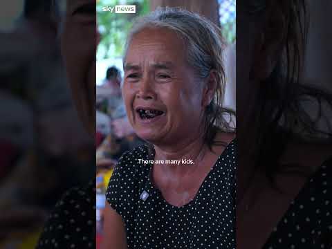 Evacuees discuss 'scary' conflict between Thailand and Cambodia
