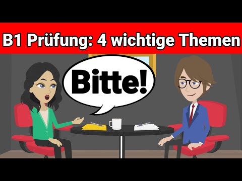 Mündliche Prüfung Deutsch B1 | Gemeinsam etwas planen/Dialog | 4 wichtige Themen | sprechen Teil 3