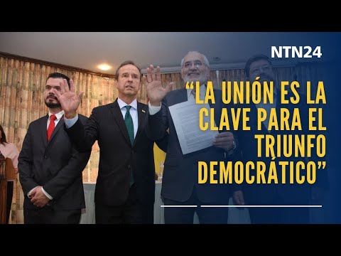 “La unión es la clave para el triunfo”, precandidato opositor sobre elecciones en Bolivia