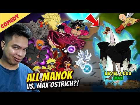 Ostrich Laban sa Lahat ng Manok! - MANOK NA PULA