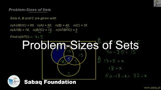 Problem-Sizes of Sets