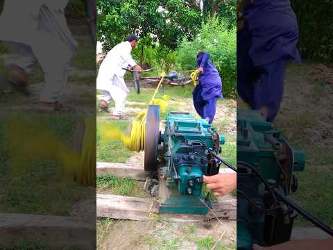 Diesel engine start with cycle