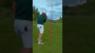 Playing Hole 18 at Moonlight Basin! 🏔️