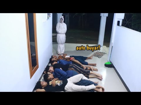 Prank Pocong Terlucu || Buyarin Orang Lagi Tidur || Endingnya Bikin Ngakak