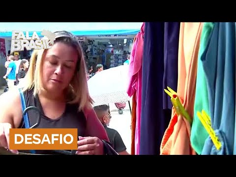 Mulher tem desafio de comprar presente para marido e três filhos com R$ 300