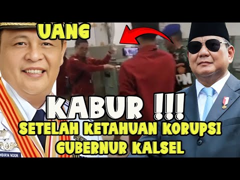 Setelah Ketahuan Korupsi kok Kabur . !! Sekelas Gubernur Kok Kabur . Mantap Enyahkan Koruptor