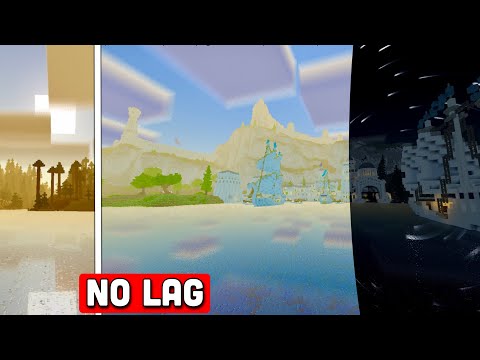 Minecraft Bedrock *NEW* NO LAG Enhanced Vanilla Shader 1.21.2+ (Android, iOS & Windows)