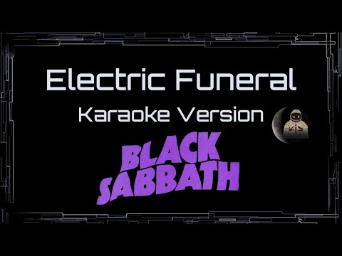 Black Sabbath • Electric Funeral (CC Karaoke / Instrumental) [UVR]