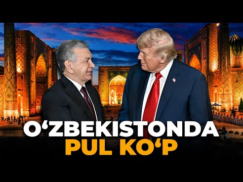 TRAMP: O‘ZBEKISTONDA PUL KO'P, MIRZIYOYEV ESA BUYUK LIDER