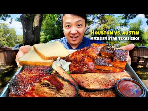 Houston vs. Austin MICHELIN STAR Texas BBQ! CorkScrew vs. Interstellar