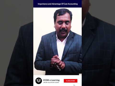 Importance and Advantage Of Cost Accounting - #shortvideo #costaccounting   -Video@8 #account