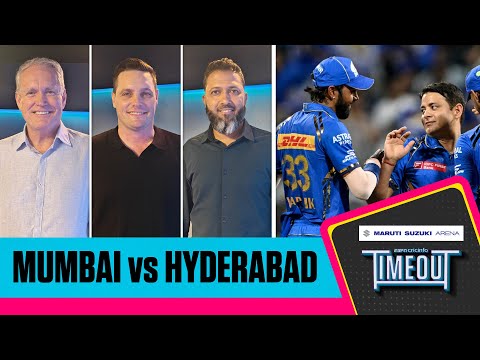 IPL 2024 - MI vs SRH | Timeout LIVE | Mumbai keep Hyderabad to 173/8