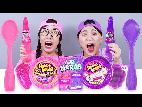 Défi Nourriture Rose VS Nourriture Violette DONA