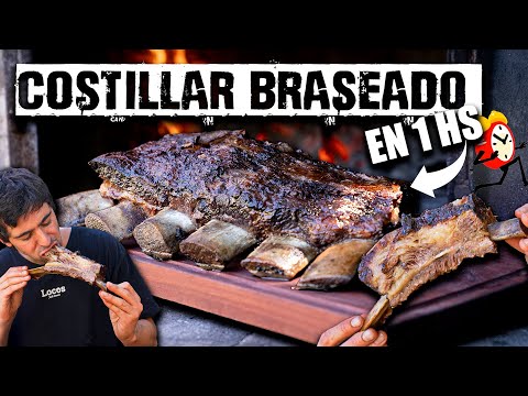 Costillar braseado al horno de barro | Locos X el Asado