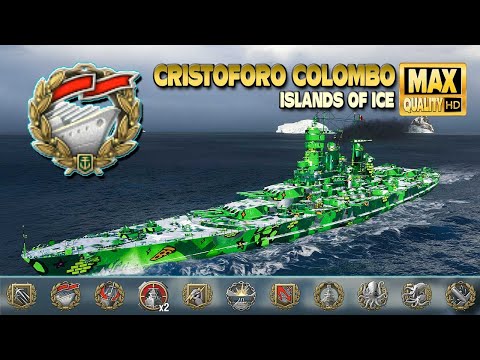 Cristoforo Colombo  Exciting game on  quot Islands of Ice quot    World of Warships