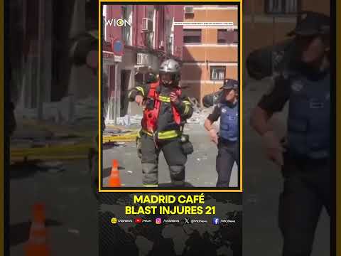 Explosion in Madrid Cafe, Injures 21 | WION SHORTS