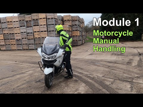 Motorcycle Manual Handling. CBT / Module 1 Test...