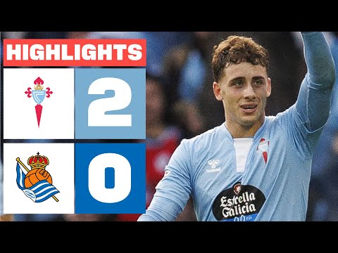 RC CELTA 2 - 0 REAL SOCIEDAD I RESUMEN LALIGA EA SPORTS